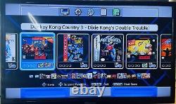 Super Nintendo SNES Classic Edition chargée de nombreux jeux LIRE LA DESCRIPTION