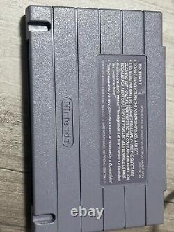 Super Nintendo SNES Console Bundle Lot, 2 manettes, 1 jeu, Zelda, testé