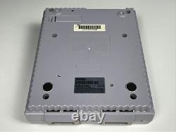 Super Nintendo SNES Console Originale SNES-001 avec manette, câbles (fonctionnelle)