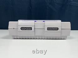 Super Nintendo SNES Console Originale SNES-001 avec manette, câbles (fonctionnels)