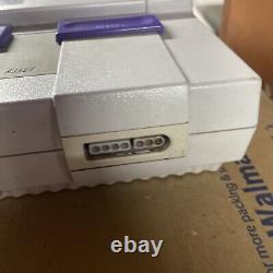 Super Nintendo SNES Console Pack avec jeu et fonctionnement testé
