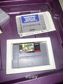 Super Nintendo SNES Control Set dans sa boîte d'origine avec manette testée et 3 JEUX