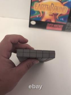 Super Nintendo SNES Earthbound Cartouche Seulement Authentique Testé et Fonctionnel PROPRE