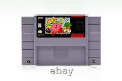 Super Nintendo SNES Kirby Dream Land 3 Boîte de jeu vidéo & manuel King Dedede 1997