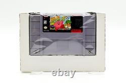 Super Nintendo SNES Kirby Dream Land 3 Boîte de jeu vidéo & manuel King Dedede 1997