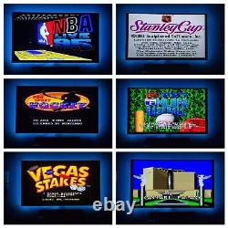 Super Nintendo SNES LOT de 21, Sports, Mark Davis, Vegas, Entièrement Nettoyé et TESTÉ.