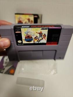 Super Nintendo SNES Les Pirates de Dark Water Complet