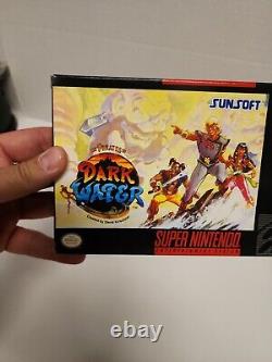 Super Nintendo SNES Les Pirates de Dark Water Complet