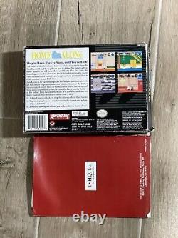 Super Nintendo SNES - Lot de 5 jeux en boîtes et manuels : Maman, j'ai raté l'avion, Daffy Duck et plus.