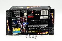 Super Nintendo SNES Mega Man X 2 Jeu vidéo, boîte et manuel Capcom 1995 X-Hunters
