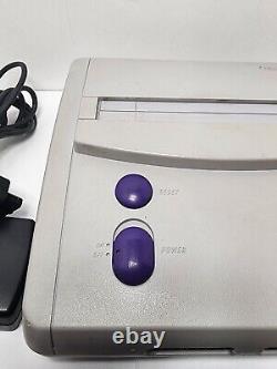 Super Nintendo SNES Mini Jr. Système Bundle avec Jeux 1 Manette Testée