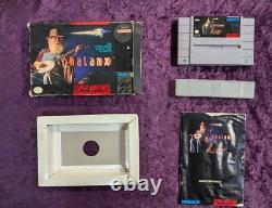 Super Nintendo SNES Phalanx Complet dans la Boîte