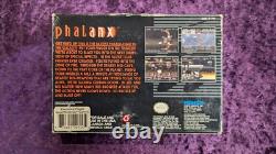 Super Nintendo SNES Phalanx Complet dans la Boîte