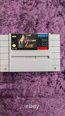 Super Nintendo SNES Phalanx Complet dans la Boîte