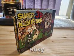 Super Nintendo SNES Super 3D Noah's Ark COMPLET AUTHENTIQUE TRÈS BON Wolfenstein