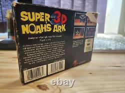 Super Nintendo SNES Super 3D Noah's Ark COMPLET AUTHENTIQUE TRÈS BON Wolfenstein