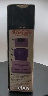 Super Nintendo SNES XBAND Modem à composition Catapult Games Rare Complet Propre