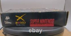 Super Nintendo SNES XBAND Modem à composition Catapult Games Rare Complet Propre