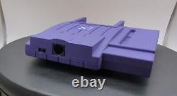Super Nintendo SNES XBAND Modem à composition Catapult Games Rare Complet Propre