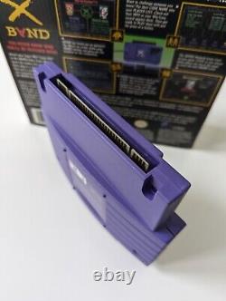 Super Nintendo SNES XBAND Modem à connexion téléphonique, jeux Catapult complets avec reçu