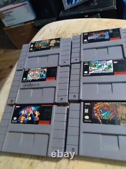 Super Nintendo SNES avec jeux