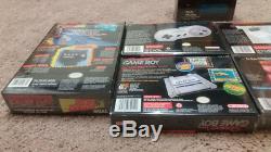 Super Nintendo Snes Accessoires Lot Jeu Super Gameboy Asciipad Genie