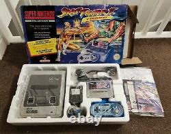 Super Nintendo Snes Boxed Avec Street Fighter II Turbo