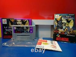 Super Nintendo Snes Castlevania Vampire’s Kiss + Anleitung + Ovp Cib Rare