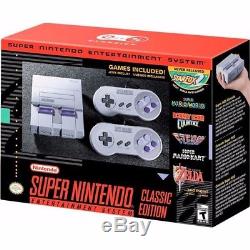 Super Nintendo Snes Classic Edition Mini En Main Prêt À Être Expédié