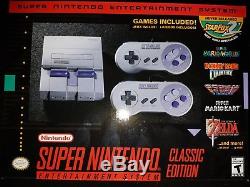 Super Nintendo Snes Classic Edition Mini Système Console Brand New Sealed
