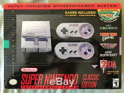 Super Nintendo Snes Classic Mini Édition Système 530+ Jeux! Nes! Tout Neuf