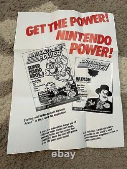 Super Nintendo Snes Console Boîte Inserts Manuel Styrofoam Poster A/c Cord Seulement