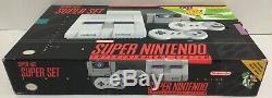 Super Nintendo Snes Console Box System Boxed Target Nintendo Power Complète Cib