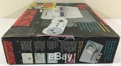 Super Nintendo Snes Console System Dans Box Boxé Ken Griffey Jr. Complete Nice Ex