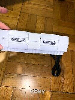 Super Nintendo Snes Console Système Avec Mario World Et Mario Kart Bundle Clean