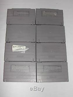 Super Nintendo Snes Console Système De Jeux Vidéo Ensemble De Jeux