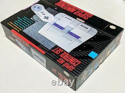 Super Nintendo Snes Control Set Console Box Inserts & Polystyrène Seulement Minty