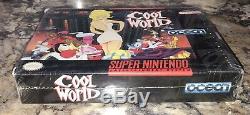 Super Nintendo Snes Cool World Jeu Complet Marque New Scellés V-seam Ocean