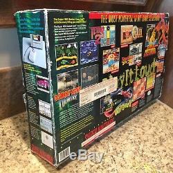 Super Nintendo Snes Donkey Kong Pays Box Set Cib Console Game Comprend