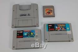 Super Nintendo Snes Konsole Avec Spiele & Super Game Boy
