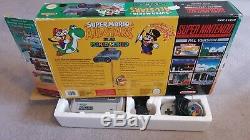 Super Nintendo Snes Mario All Stars Vert Console Pal Coffret Teste