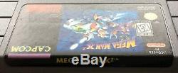 Super Nintendo Snes Mega Man X + Mega Man X2 Authentique Testé Nettoyé