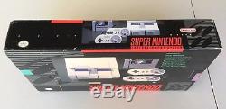 Super Nintendo Snes Set Console Console Système Super Mario World Complete Cib
