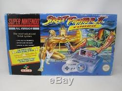 Super Nintendo Snes Street Fighter 2 Console Turbo Boxed Edition Limitée