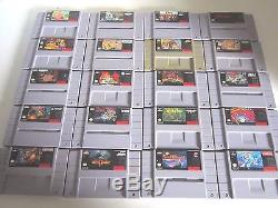 Super Nintendo Snes, Super Game Boy Et 39 Jeux Lot. Beaucoup De Rares