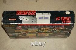 Super Nintendo Snes System Console Complete In Box With Killer Instinct #215 Good