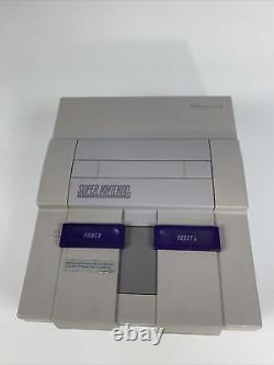 Super Nintendo Snes Système Console Bundle-ahh Real Monsters Jeu, Contrôleur Oem