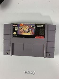 Super Nintendo Snes Système Console Bundle-ahh Real Monsters Jeu, Contrôleur Oem