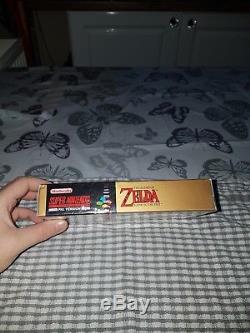 Super Nintendo Snes Zelda Le Legand De Zelda Bande Rouge Scellé