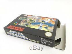 Super Nintendo Spiel Captain Commando Övp Pal Snes Cib Neuwertig